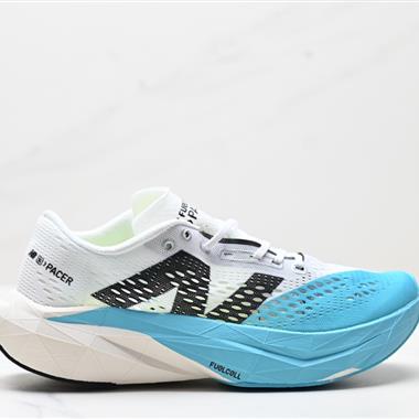 New Balance FuelCell 簡約 織物 網布防滑耐磨透氣輕便 低幫 馬拉松跑步鞋