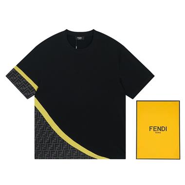FENDI   2025春夏新款短袖T恤