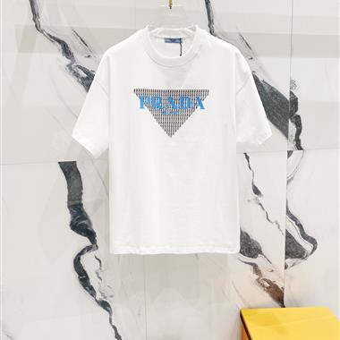 PRADA     2025春夏新款短袖T恤