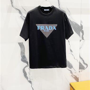PRADA     2025春夏新款短袖T恤