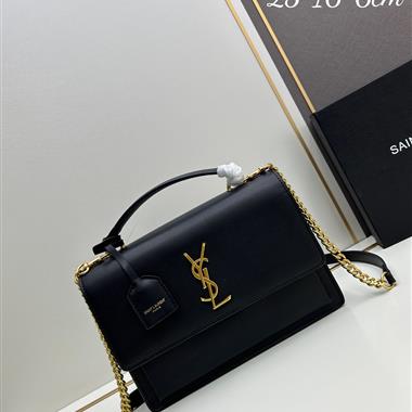 YSL   2025新款女生時尚包包 尺寸：25x16x6CM