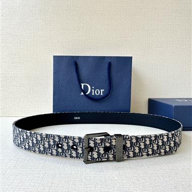 DIOR   2025新款時尚皮帶  3.5CM
