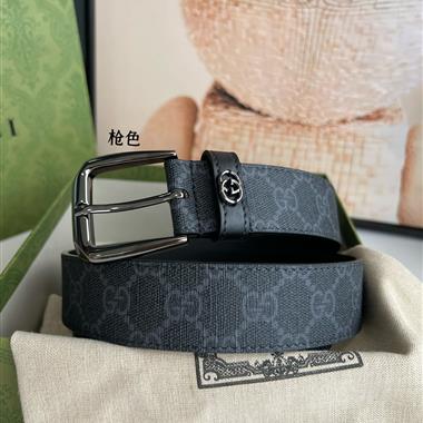 GUCCI   2025新款時尚皮帶   3.5CM