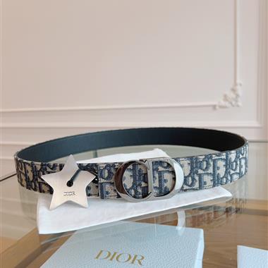 DIOR   2025新款時尚皮帶   3.5CM