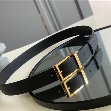 PRADA   2025新款時尚皮帶   3.4CM