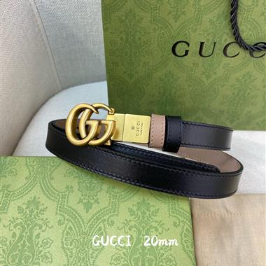 GUCCI   2025新款時尚皮帶   2.0CM