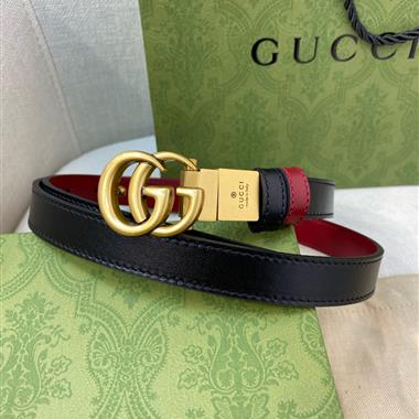 GUCCI   2025新款時尚皮帶   2.0CM