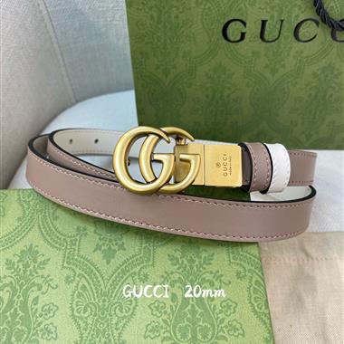 GUCCI   2025新款時尚皮帶   2.0CM