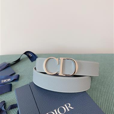 DIOR   2025新款時尚皮帶   3.5CM