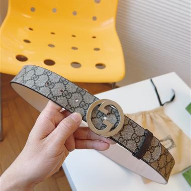 GUCCI   2025新款時尚皮帶   4.0CM