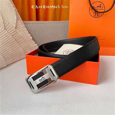 HERMES   2025新款時尚皮帶   3.5CM