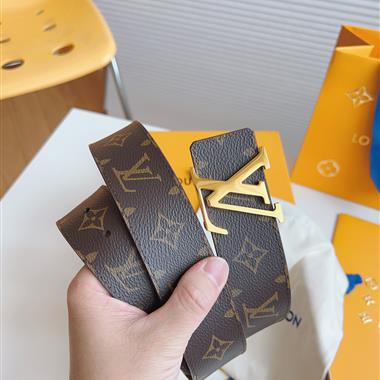 LOUIS VUITTON   2025新款時尚皮帶   4.0CM