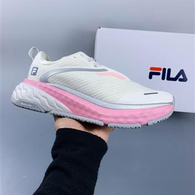 FILA  Athletics 時尚舒適 網布織物防滑耐磨 低幫訓練跑步鞋