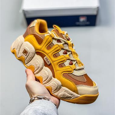 FILA 斐樂可頌面包鞋老爹鞋