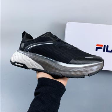 FILA  Athletics 時尚舒適 網布織物防滑耐磨 低幫訓練跑步鞋