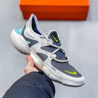 NIKE FREE RN 5.0赤足跑步鞋透氣緩震運動鞋