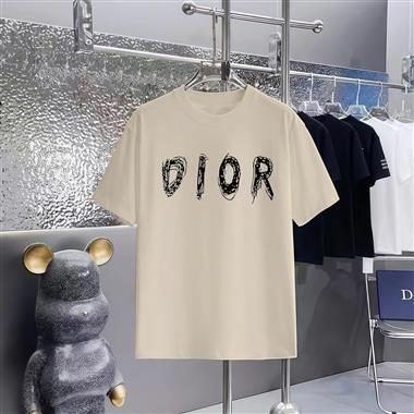 DIOR  2025春夏新款短袖T恤  尺寸偏大