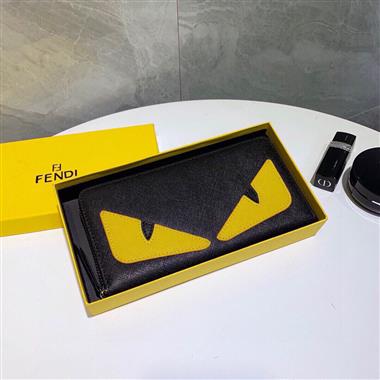 FENDI   2025新款時尚皮夾  尺寸：21x11CM