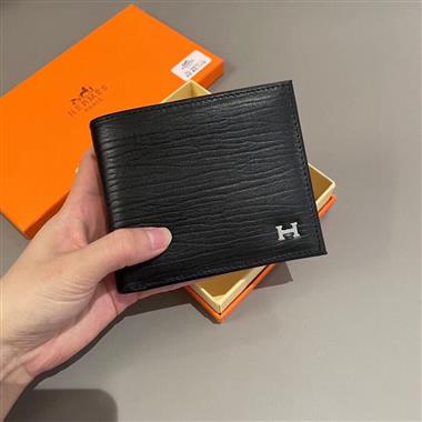 HERMES   2025新款時尚皮夾  尺寸：12x10CM