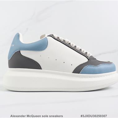 Alexander McQueen sole sneakers低幫時裝厚底休閑鞋 