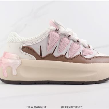 FILA CARROT 厚底低幫休閑鞋