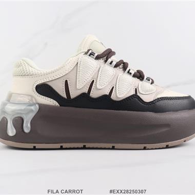 FILA CARROT 厚底低幫休閑鞋