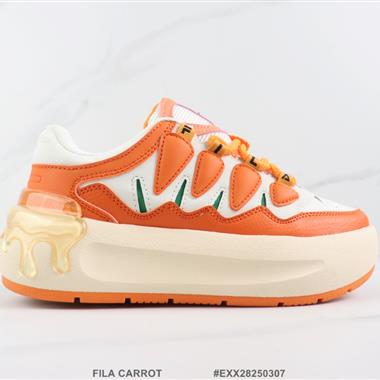 FILA CARROT 厚底低幫休閑鞋
