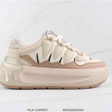 FILA CARROT 厚底低幫休閑鞋