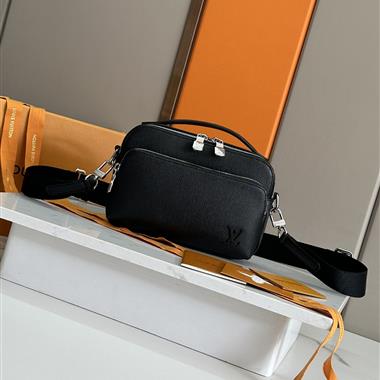 LOUIS VUITTON   2025新款男生時尚包包 尺寸：22.5x15.5x7.5CM