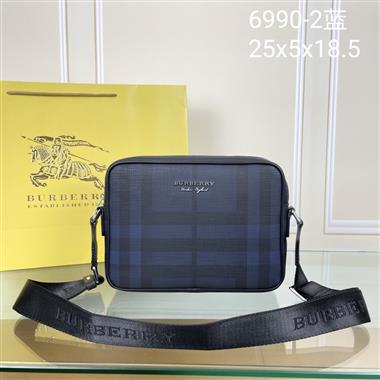 BURBERRY   2025新款男生時尚包包 尺寸：25x5x18.5CM