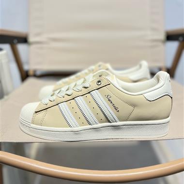 Adidas 三葉草SUPERSTAR W經典貝殼頭運動板鞋