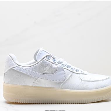 Fragment Design x Nike Air Force 1 JT PremiumGame Black 空軍一號經典低幫百搭休閑運動板鞋