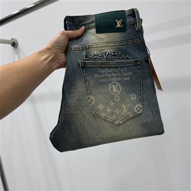 LouisVuitton   2025春夏新款休閒牛仔褲