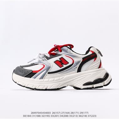 New Balance 系列復古老爹風休閑運動慢跑鞋