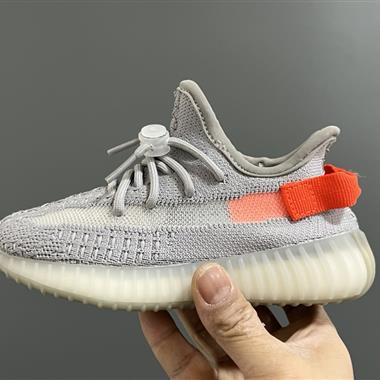 Adidas 椰子350V2真爆鞋帶扣兒童一腳蹬運動鞋
