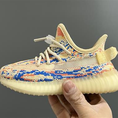 Adidas 椰子350V2真爆鞋帶扣兒童一腳蹬運動鞋