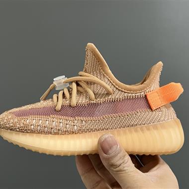 Adidas 椰子350V2真爆鞋帶扣兒童一腳蹬運動鞋