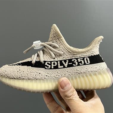 Adidas 椰子350V2真爆鞋帶扣兒童一腳蹬運動鞋