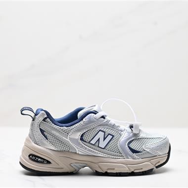 New Balance MR530系列復古老爹風網布跑步休閑運動鞋 