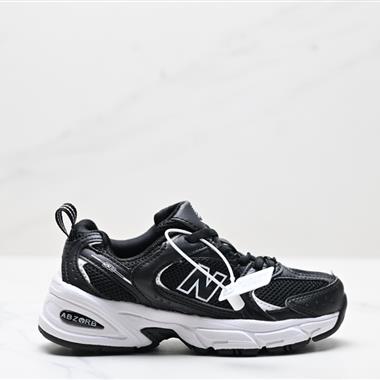 New Balance MR530系列復古老爹風網布跑步休閑運動鞋 