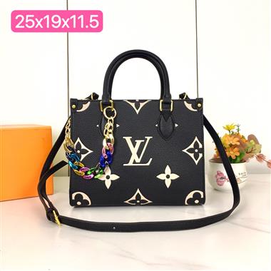 LOUIS VUITTON   2025新款女生時尚包包 尺寸：25×19×11.5CM