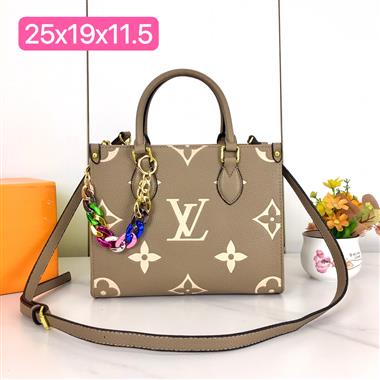 LOUIS VUITTON   2025新款女生時尚包包 尺寸：25×19×11.5CM