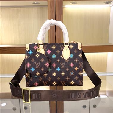 LOUIS VUITTON   2025新款女生時尚包包 尺寸：25×19×11.5CM