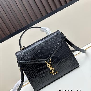 YSL   2025新款女生時尚包包  尺寸：24x21x11CM