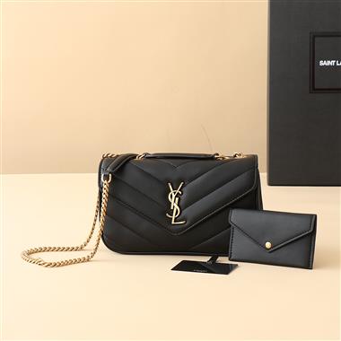 YSL   2025新款女生時尚包包 尺寸：24x14x6CM