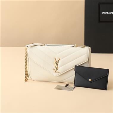 YSL   2025新款女生時尚包包 尺寸：29x17x8CM