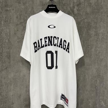 Balenciaga   2025春夏新款短袖T恤