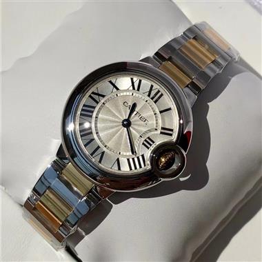CARTIER   2025新款時尚休閒手錶 尺寸：33MM