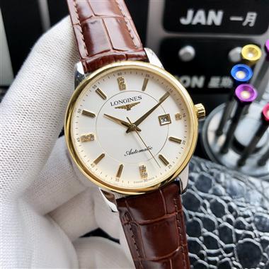 LONGINES   2025新款時尚休閒手錶   尺寸：40MM
