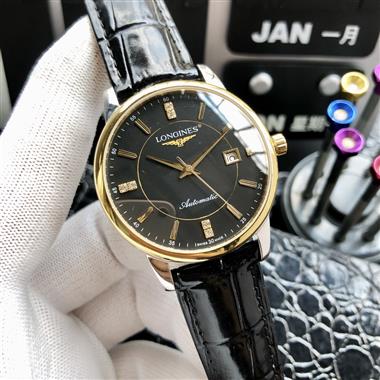 LONGINES   2025新款時尚休閒手錶   尺寸：40MM